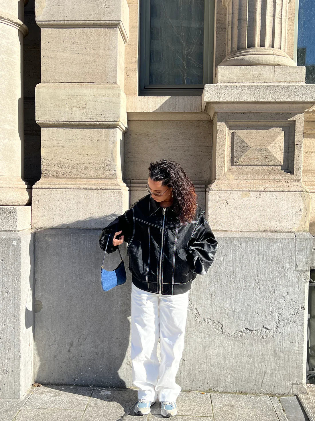 SOPHIA | Oversized Contrast Jacket