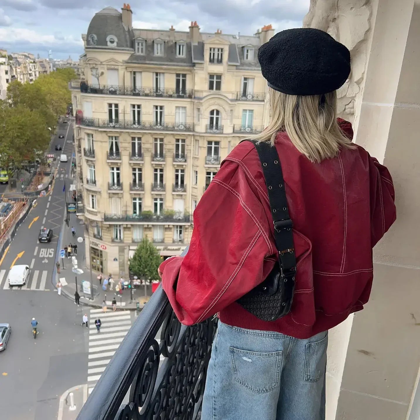 SOPHIA | Oversized Contrast Jacket