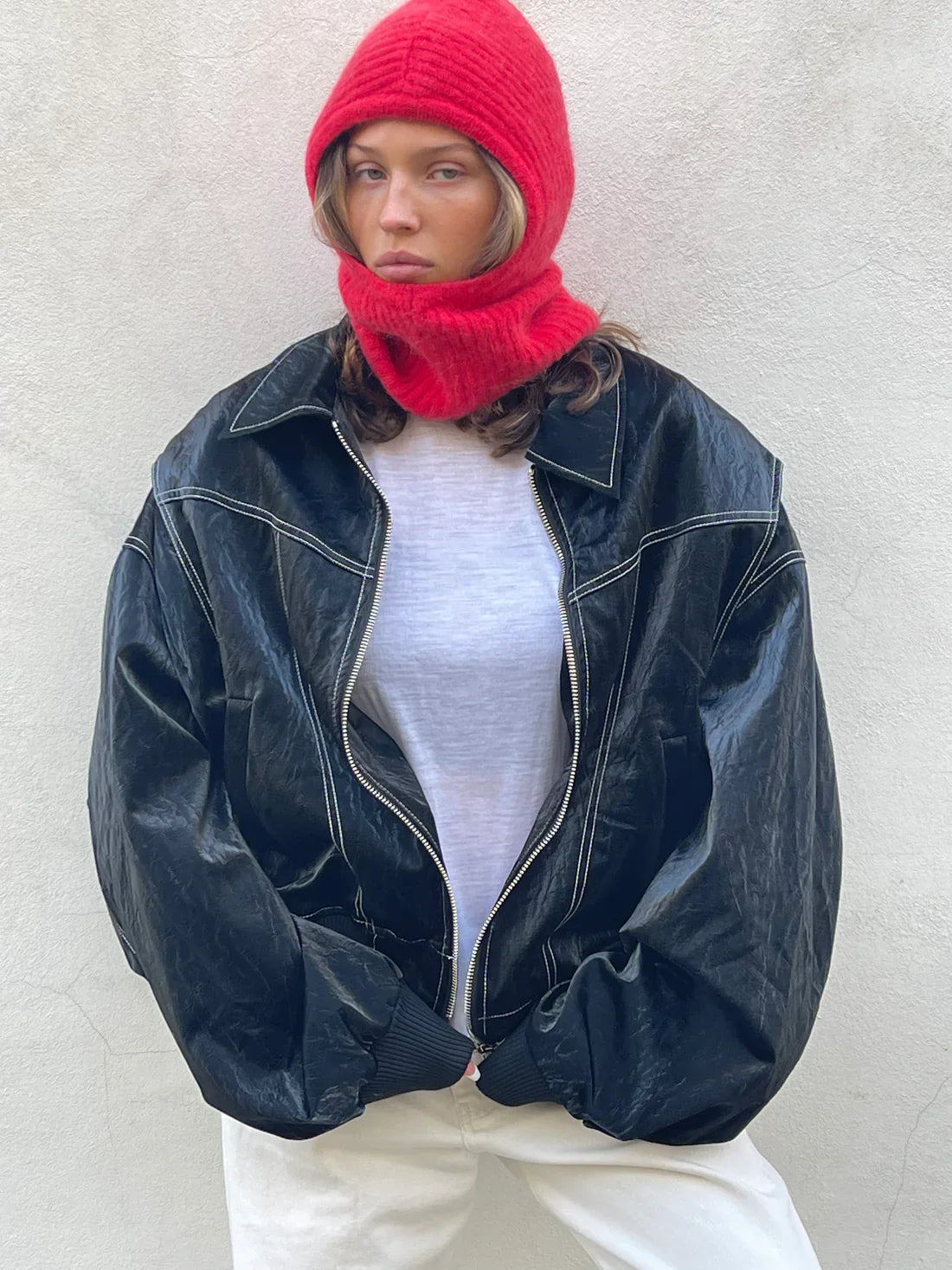SOPHIA | Oversized Contrast Jacket