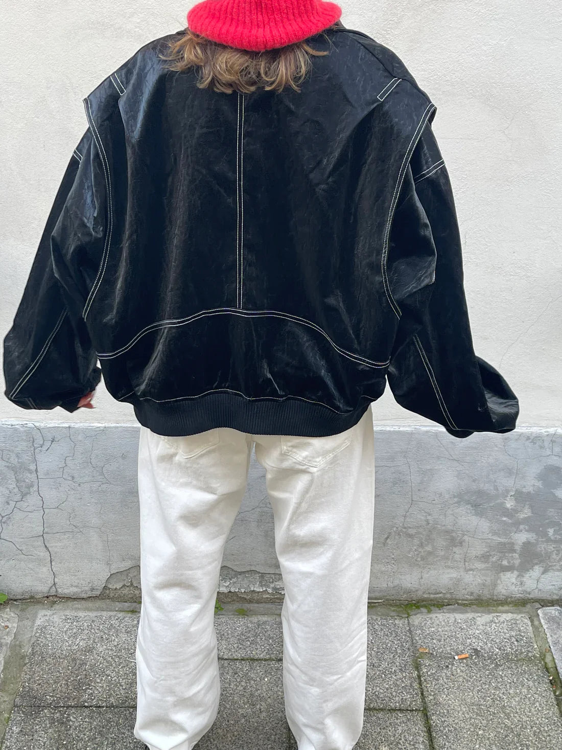 SOPHIA | Oversized Contrast Jacket