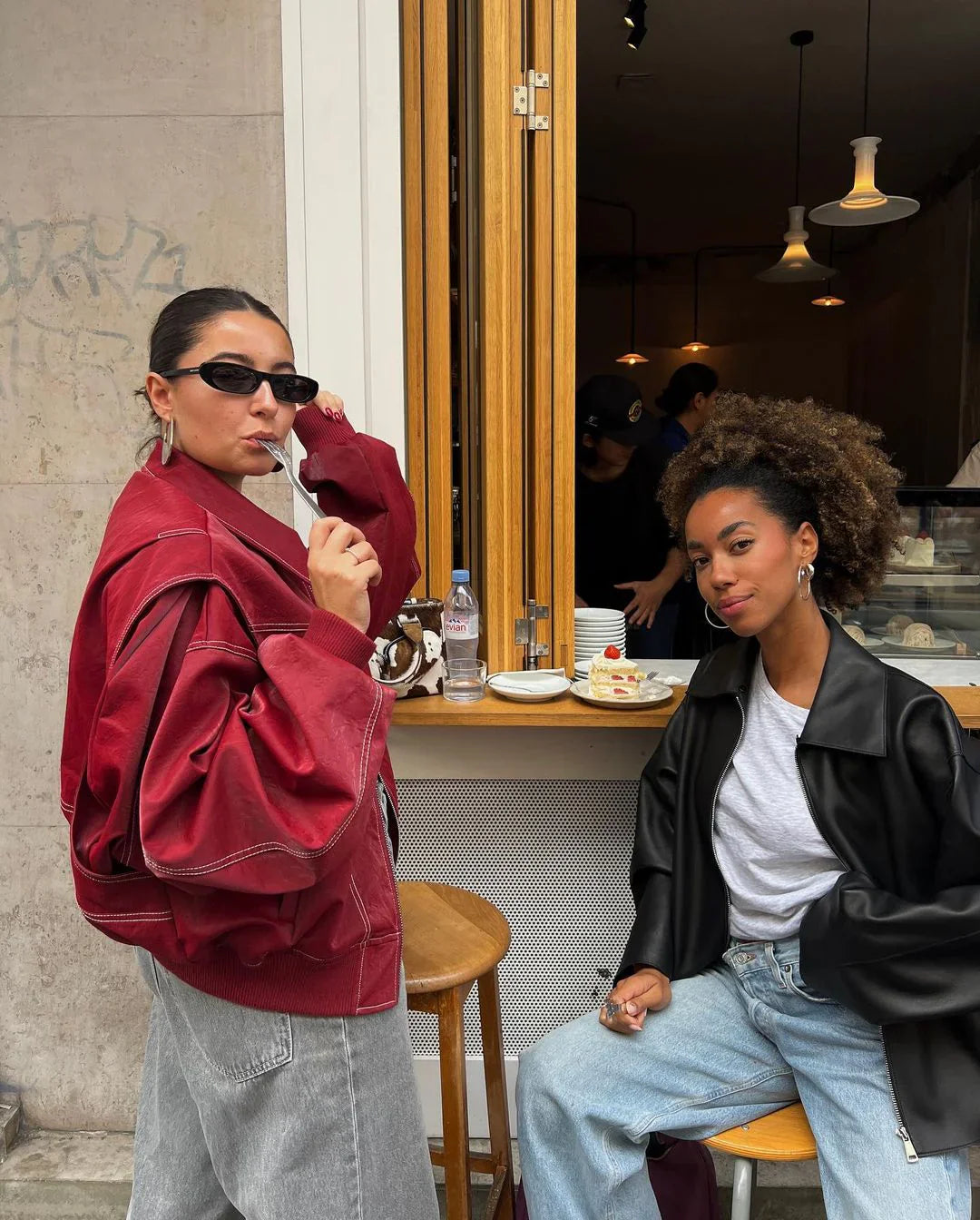 SOPHIA | Oversized Contrast Jacket