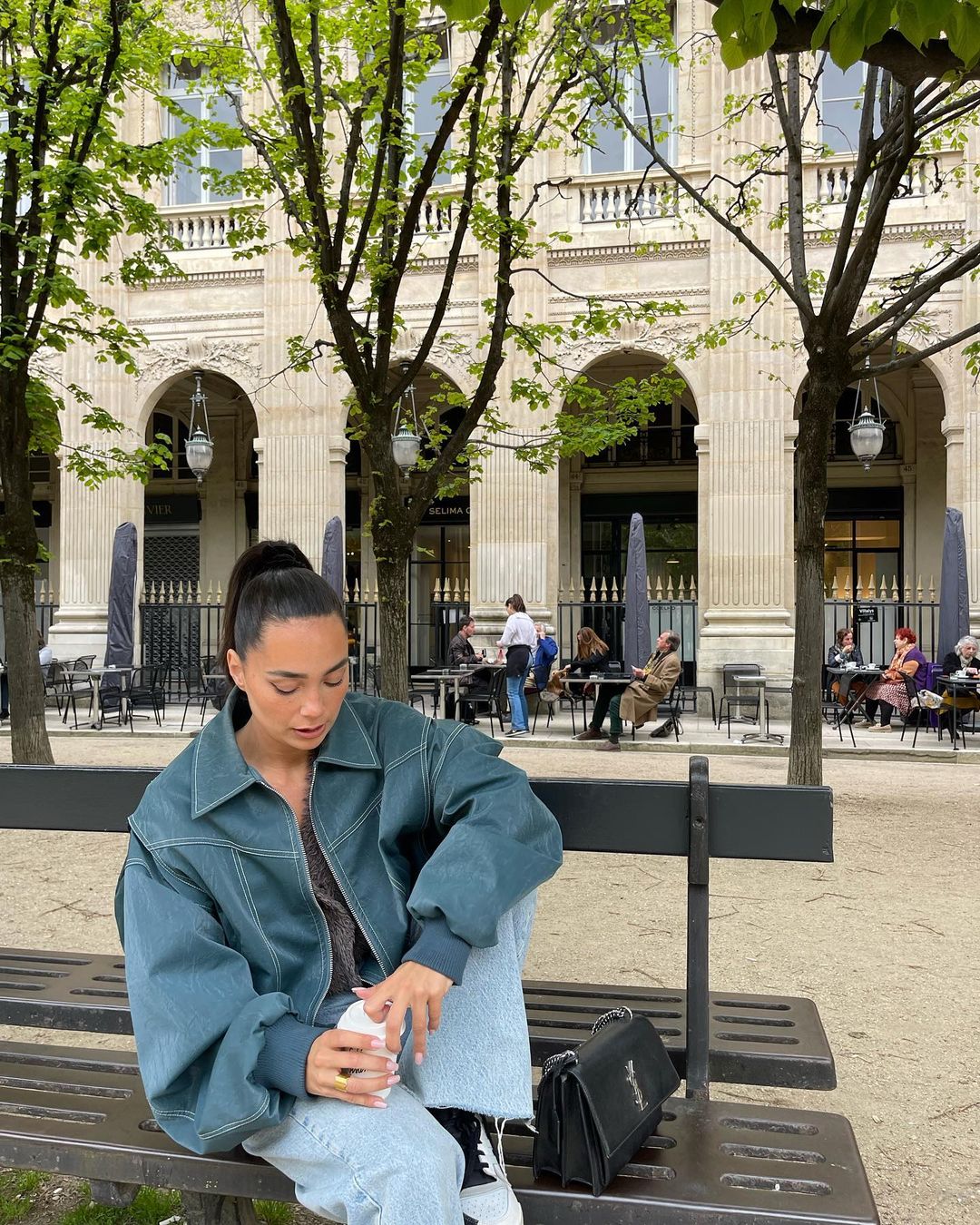 SOPHIA | Oversized Contrast Jacket